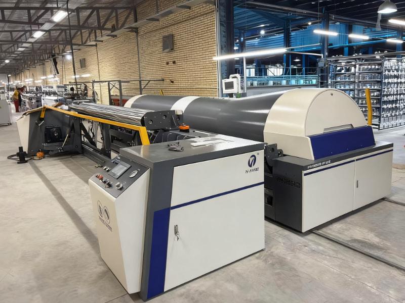 ¡Felicitaciones! Se completó la instalación de la urdidora H-FANG en Irán.