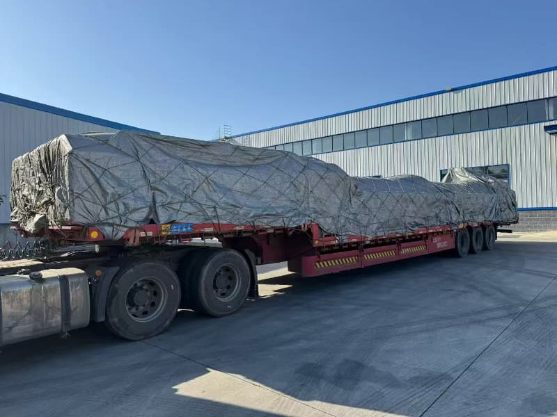 Domestic Delivery Live: H-FANG Warping Machine Packaging